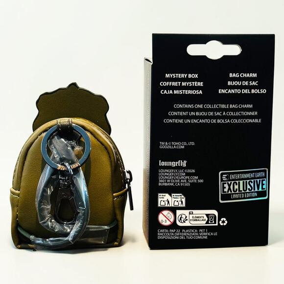 godzilla mini backpack Small Youll find an illustration of Godzilla on the front Preorder Entertainment Earth Exclusive Godzilla